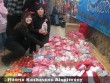 A szegedi Dóm Téri Advent Mikulás Ünnepségén nyolcszáz család csemetéje számára osztottunk ajándékcsomagot